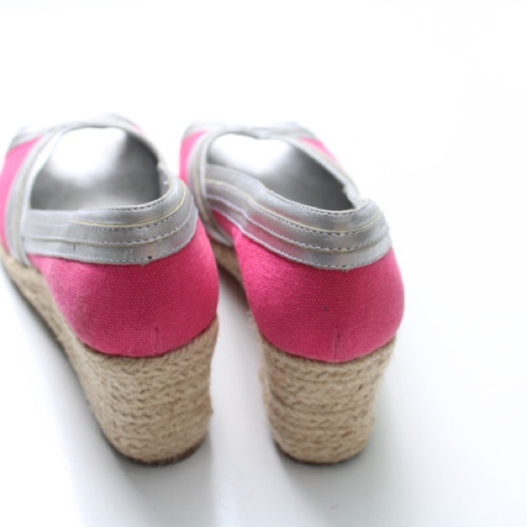 Lilly Pulitzer peep toe wedges - Picture 7 of 13